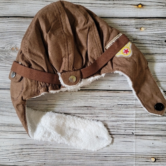 Aviator Hat First Birthday Outfit Cake Smash Outfit Time Flies Birthday - Picture 4 of 8